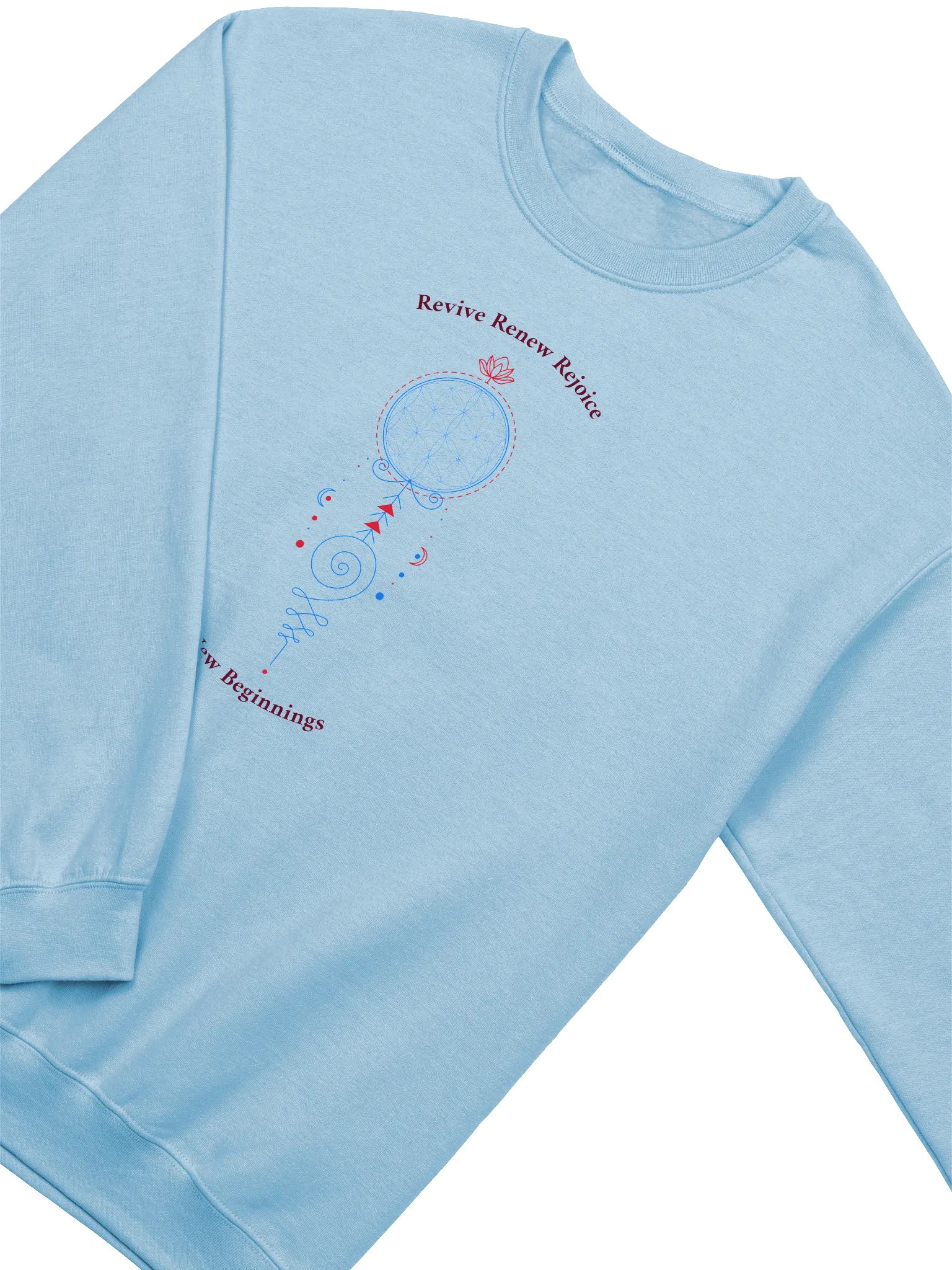 Revive Renew Rejoice Geometric Crewneck product image (9)