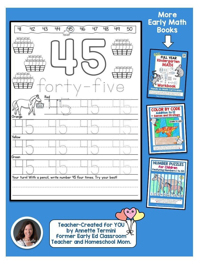 Trace and Write 1-100 Workbook (Instant Download) product image (2)