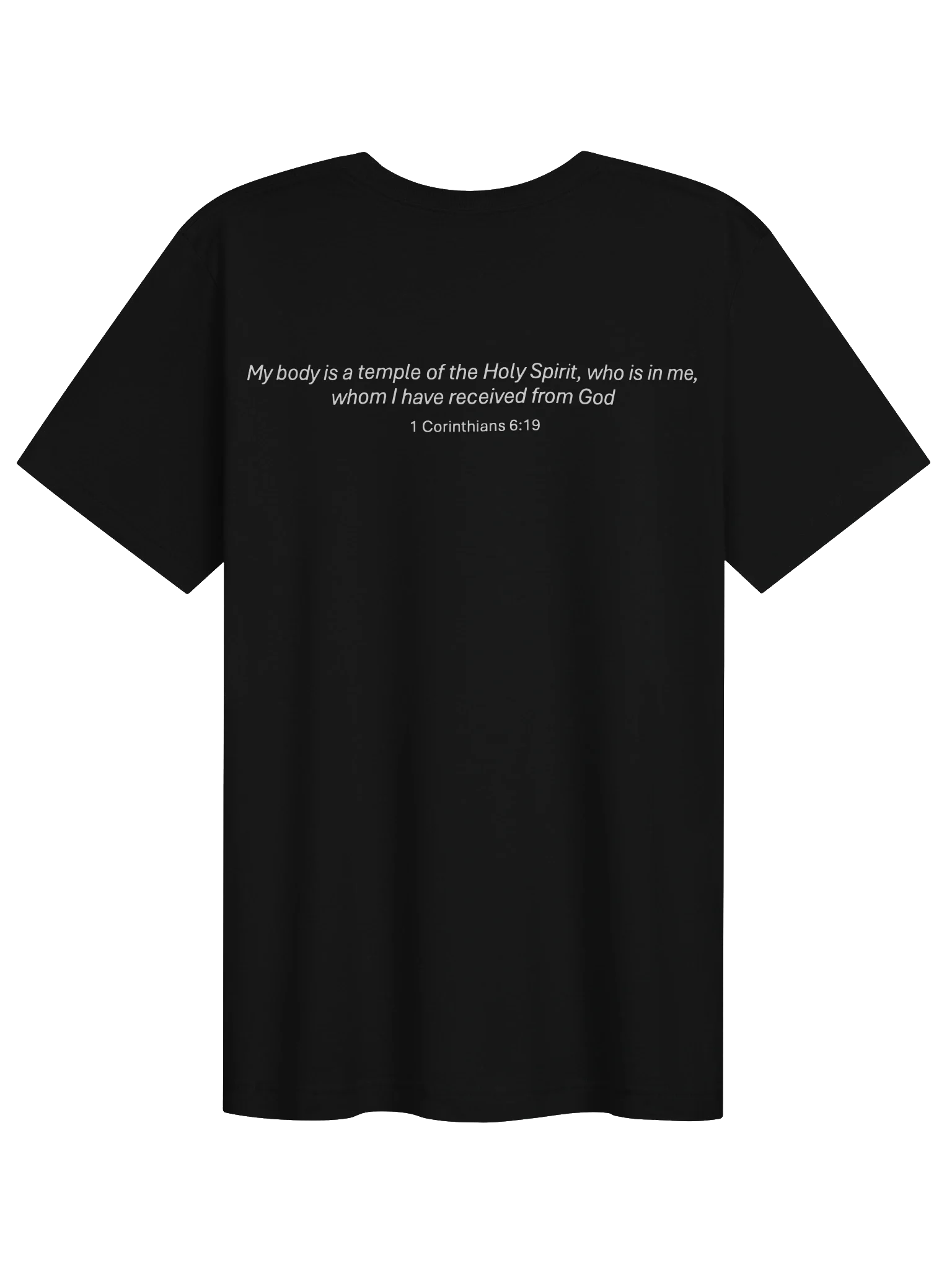 His House Unisex T-Shirt - 1 Cor 6:19 Scripture by His House