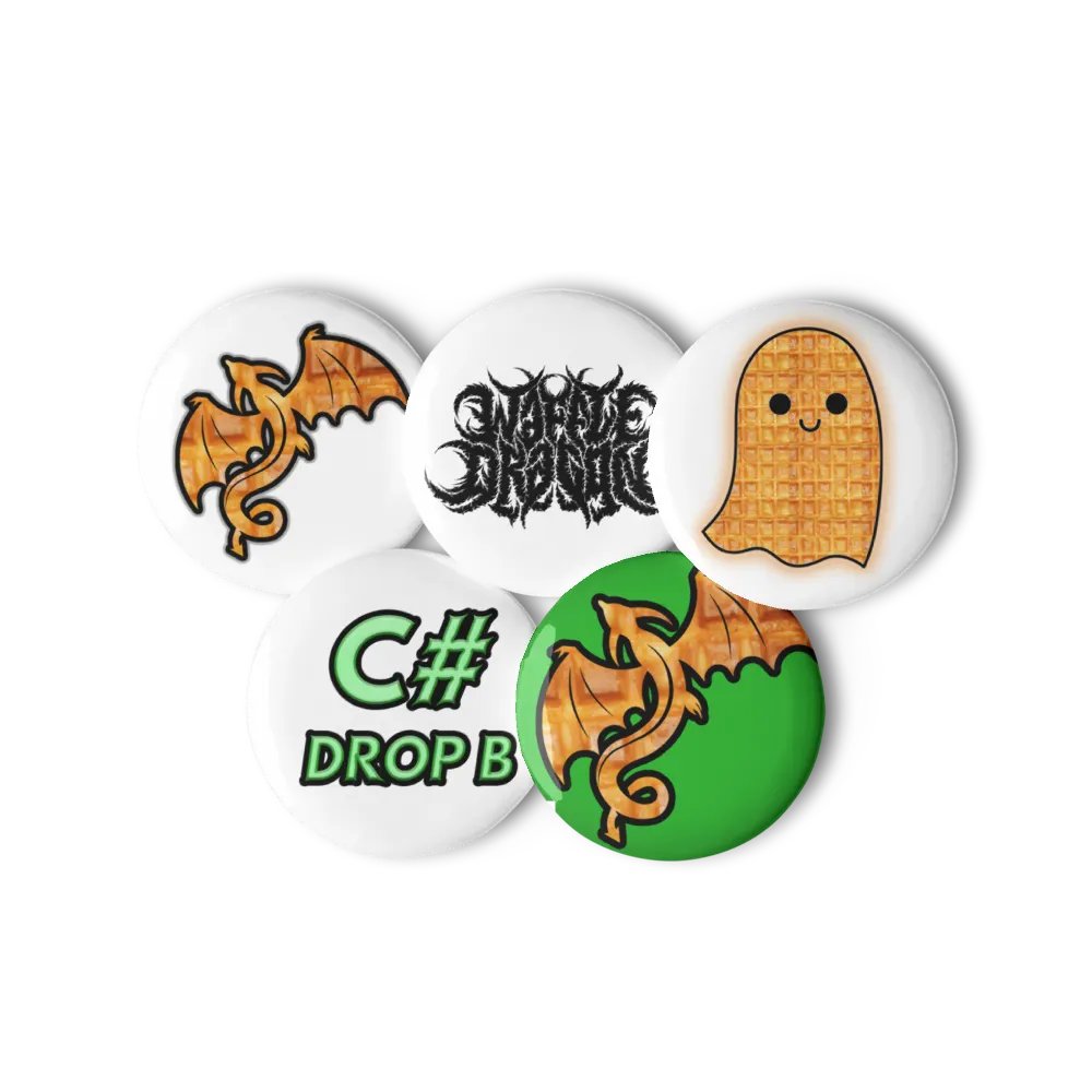 Waffle Button Set product image (11)