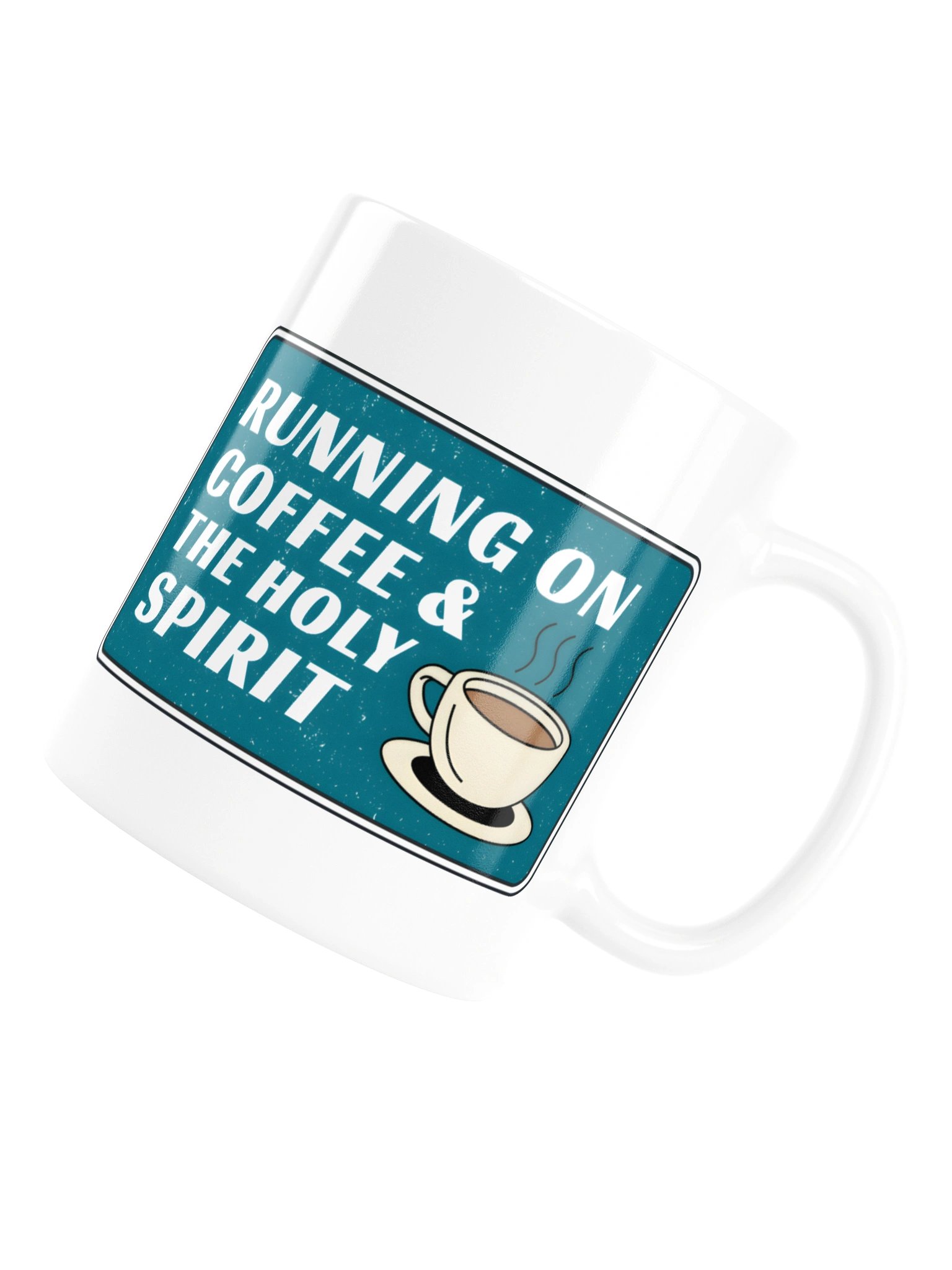 Running on Coffee & the Holy Spirit Mug product image (16)