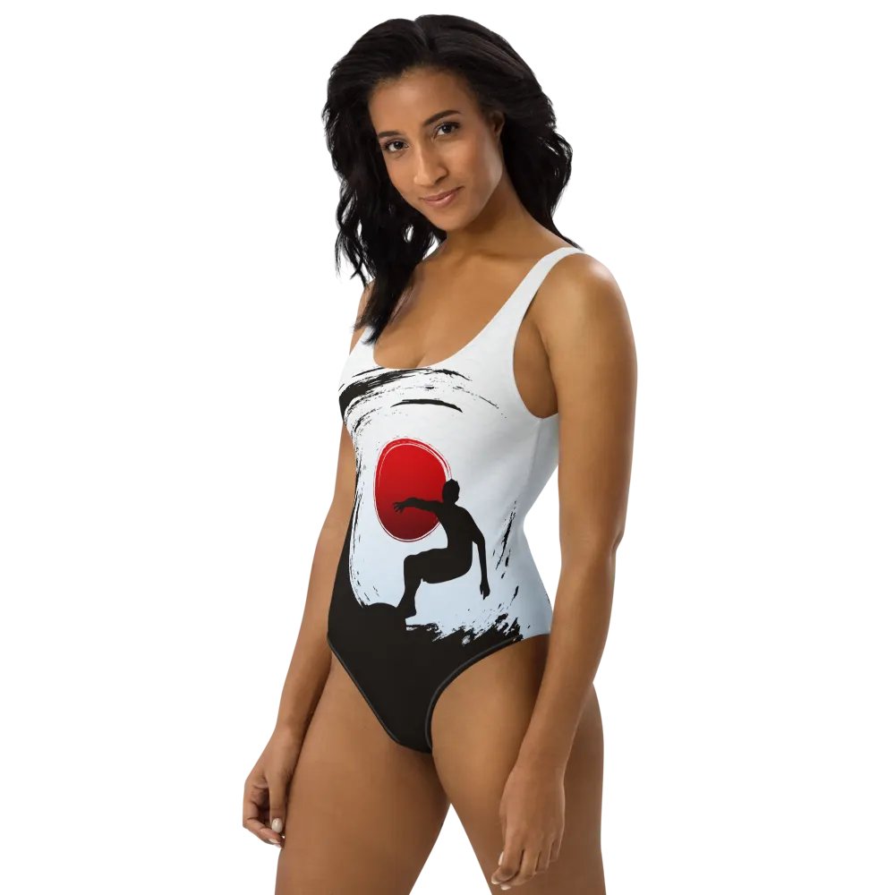 Brushstroke Surfing - Swimsuit product image (4)