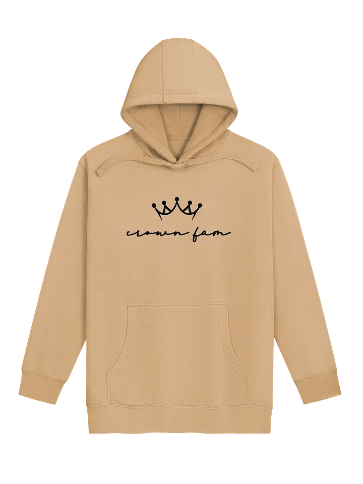 Original Crown Fam Unisex Hoodie (Black Logo) product image (13)