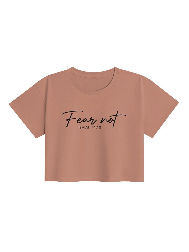 Fear Not Crop Top product image (8)