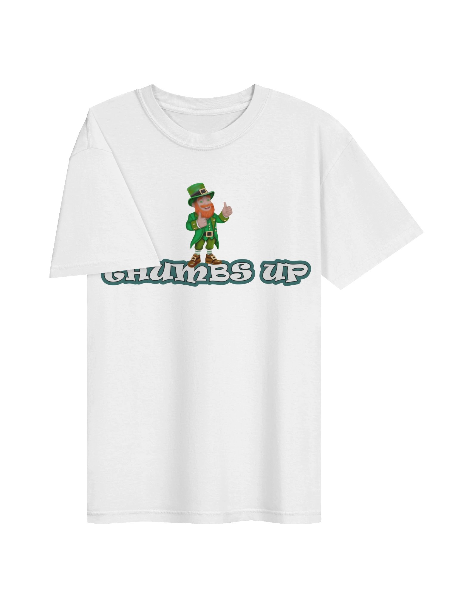 Leprechaun "THUMBS UP" T-Shirt. Men's Comfort Colors Garment-Dyed Heavyweight T-Shirt product image (2)