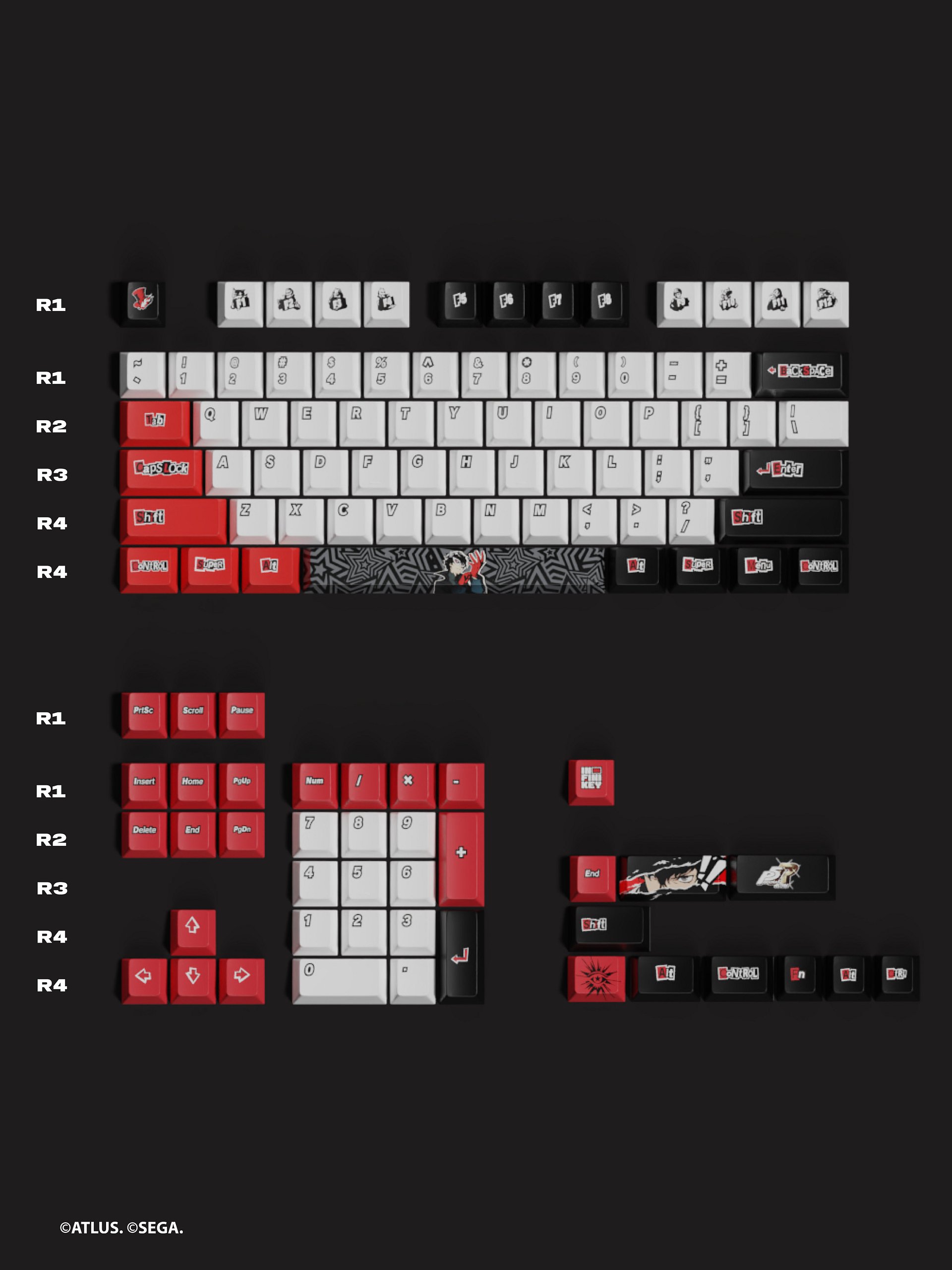 P5R Bundle (Keyset, Deskmat, Keychain) product image (3)