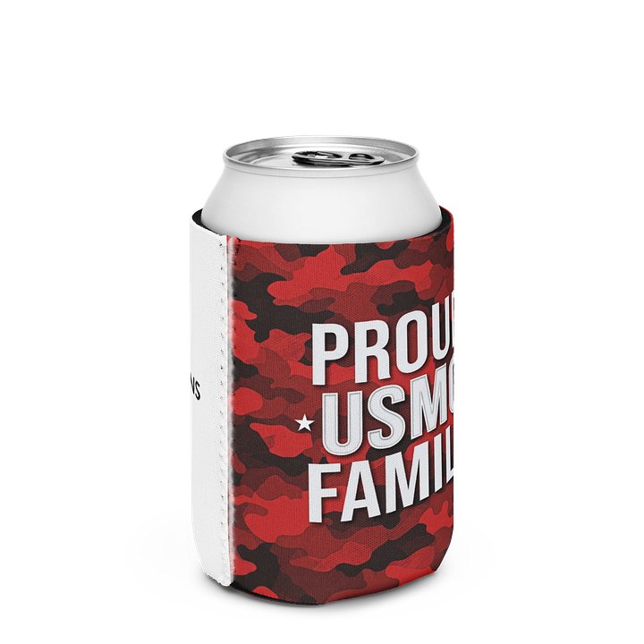 Save Our Veterans - Proud USMC Family Can Cooler product image (3)