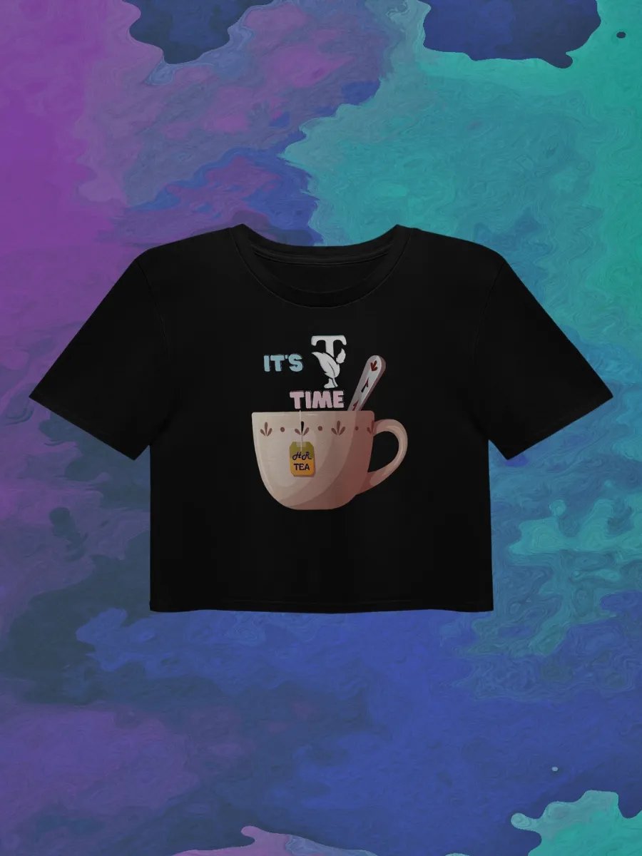 HR-TEA TIME Women's Crop Top product image (1)