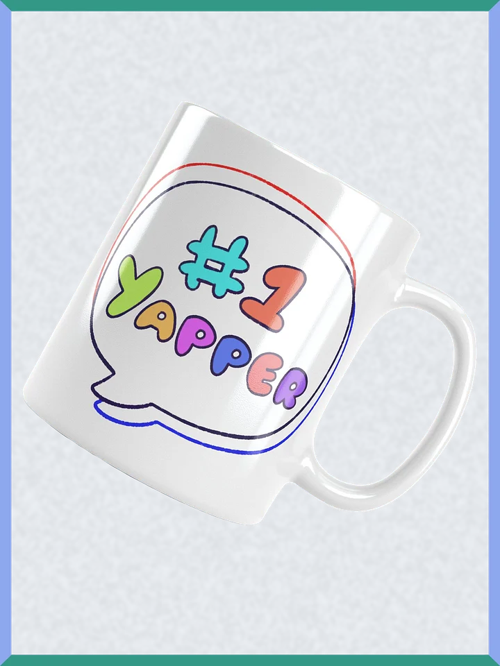 #1 Yapper - White Glossy Mug product image (1)