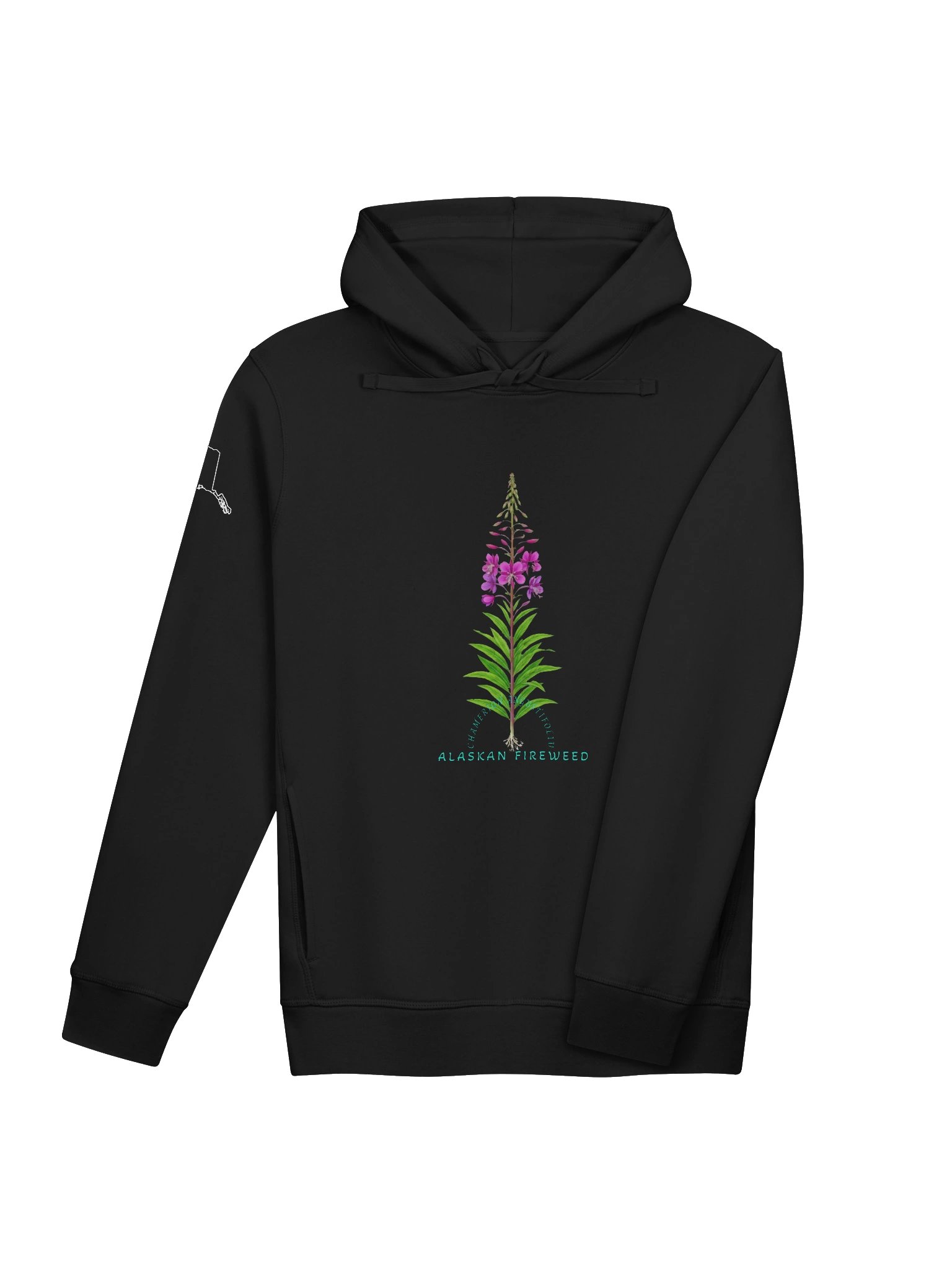DELUXE "ALASKAN FIREWEED" SIDE POCKET HOODY product image (4)