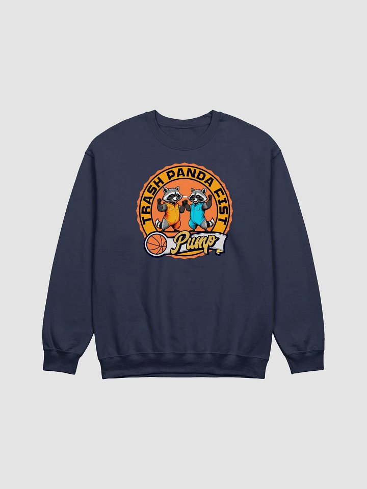 Trash Panda Fist Pump Basketball Celebration Sweatshirt product image (13)