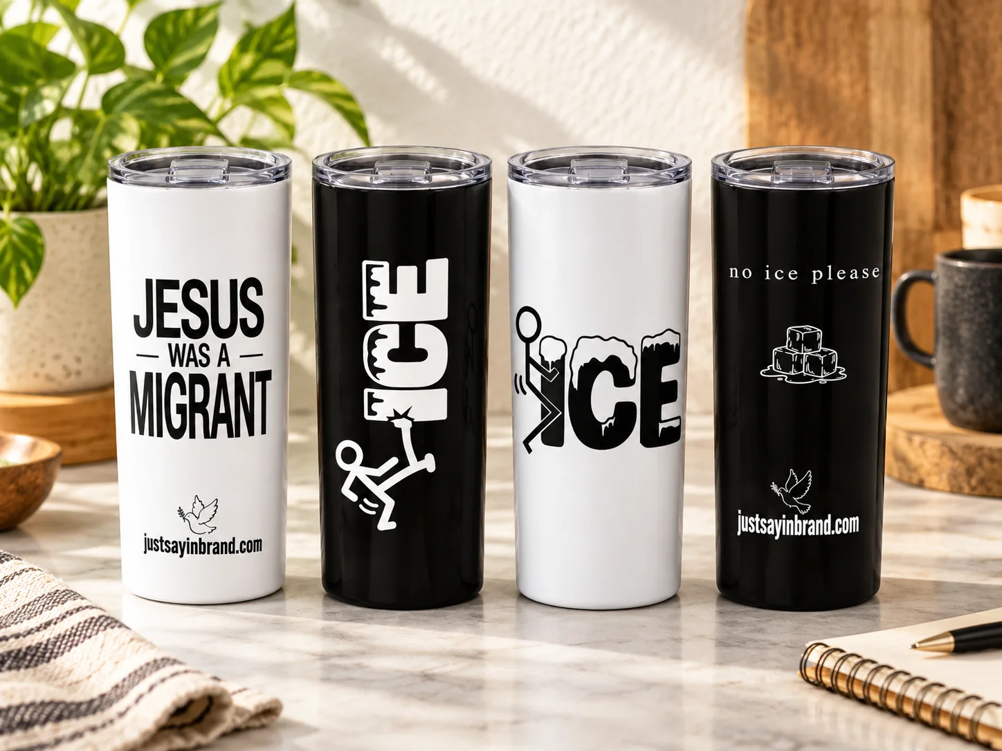 ALLIES ACTIVATE | 20 oz Skinny Tumbler product image (1)