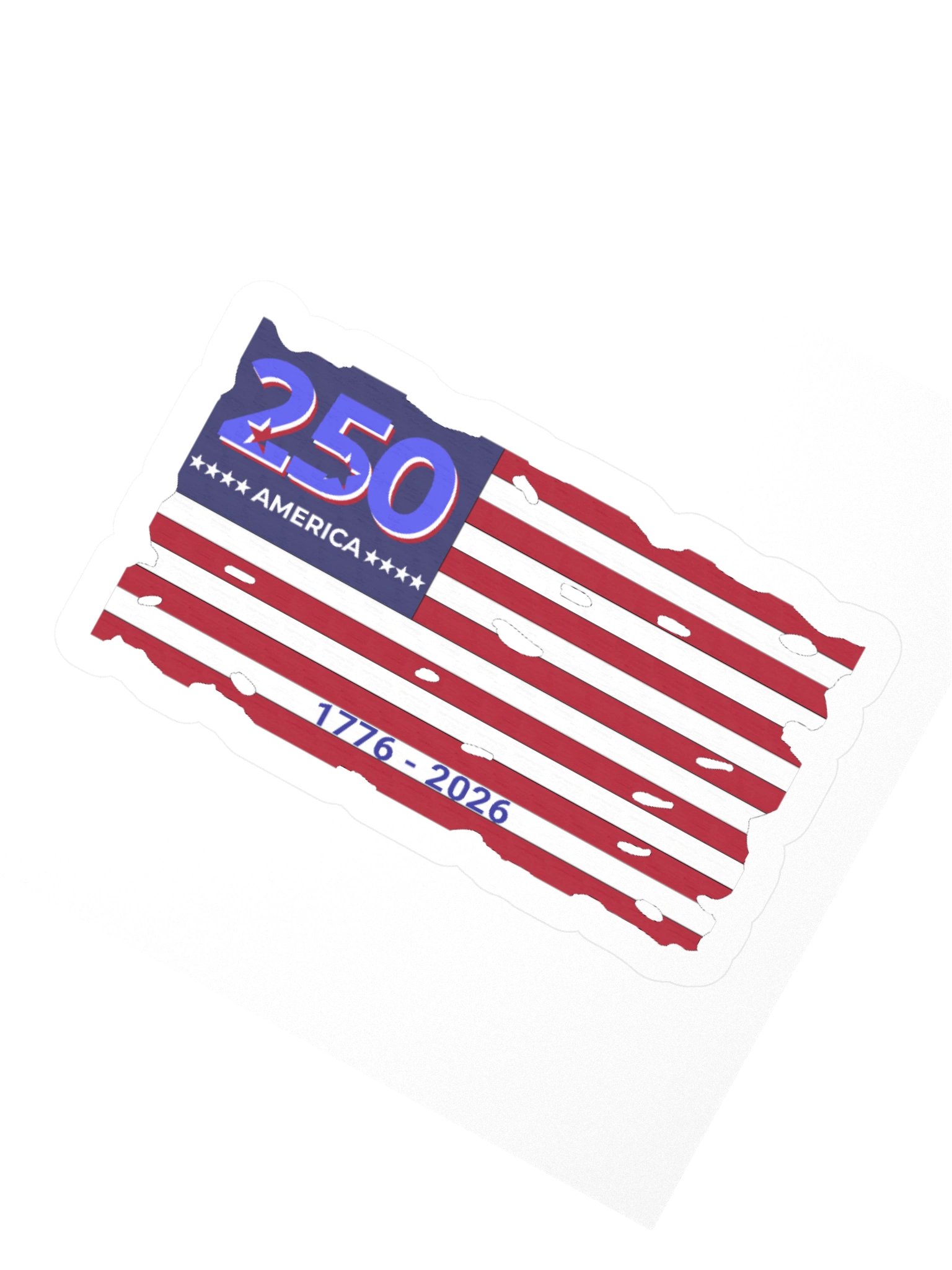 America 250 Flag Sticker product image (2)