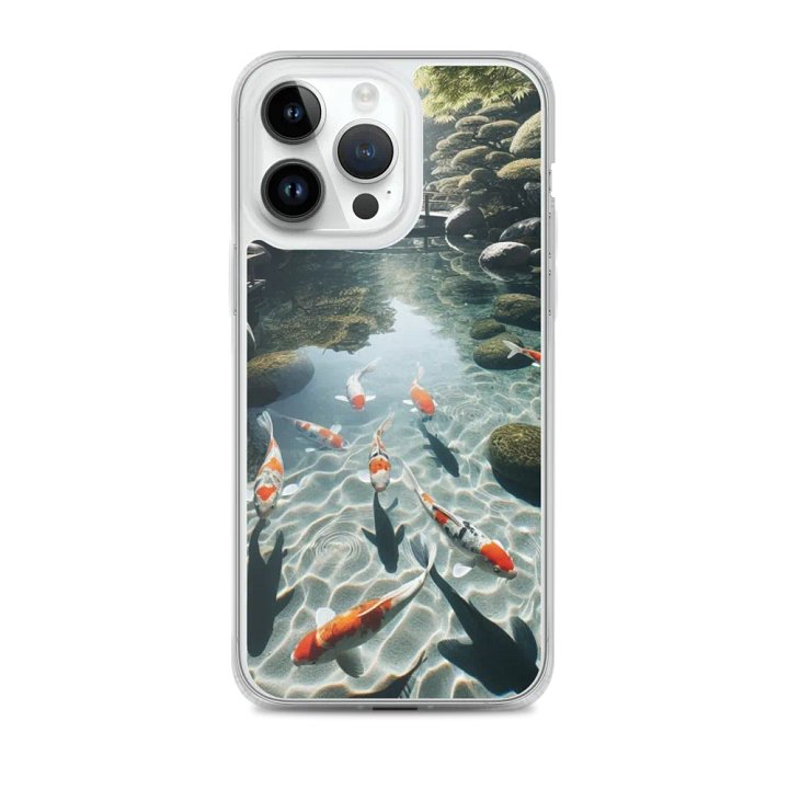 Koi Pond Serenity iPhone® Case | Ai Design product image (2)