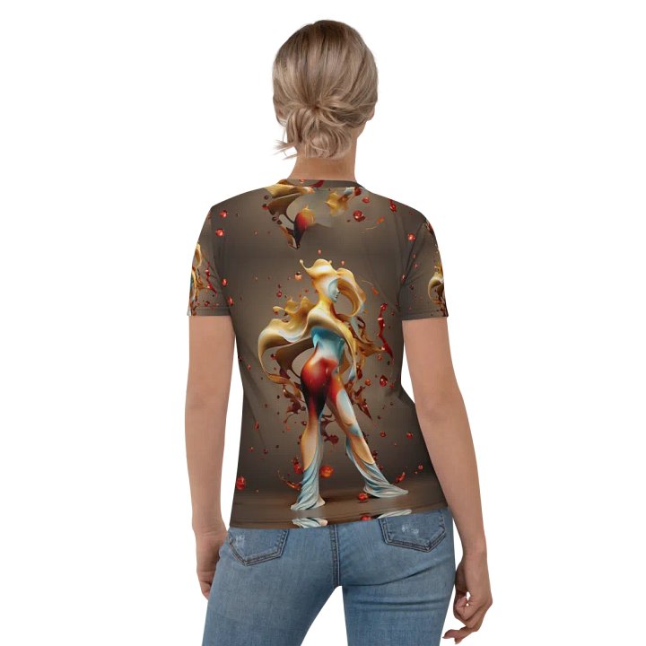Paint Girl T shirt product image (1)