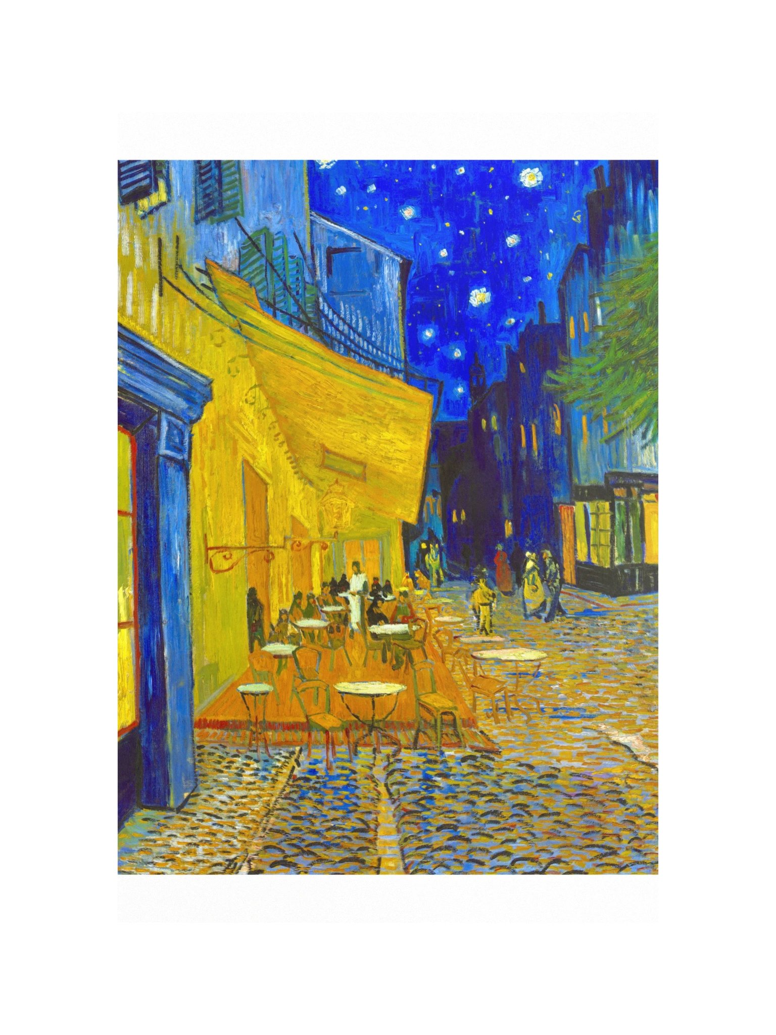 Café Terrace at Night — Large Poster product image (1)