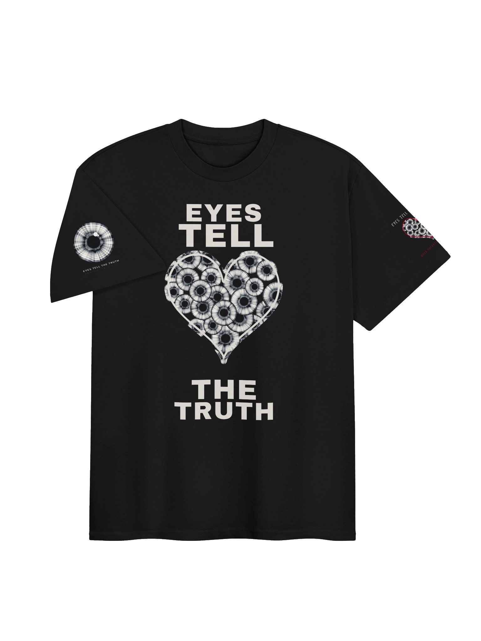 ARTISTIK PASSIONZ — Eyes Tell The Truth · Tee · Black product image (3)