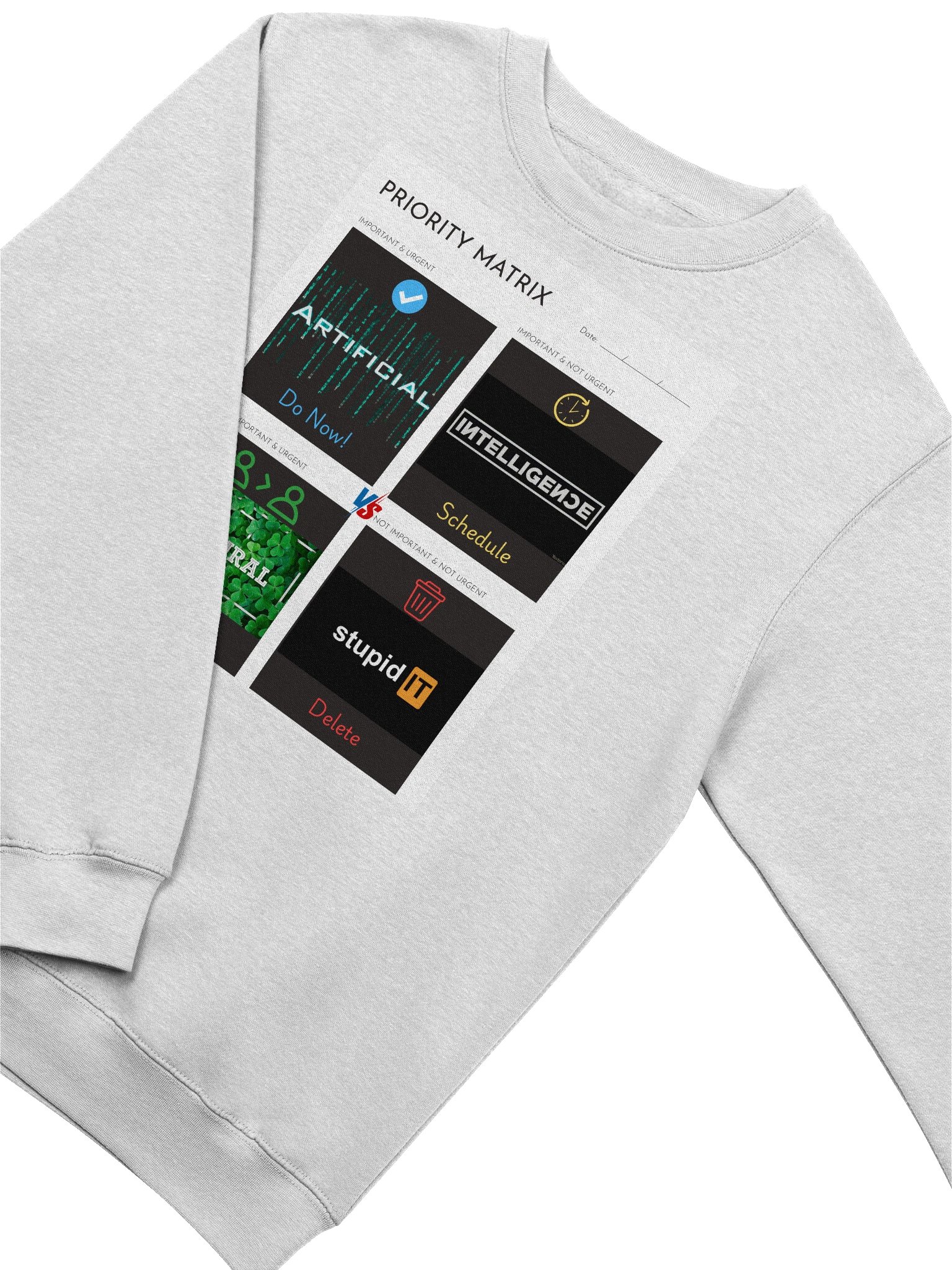 Priority Matrix Crewneck Sweatshirt product image (3)