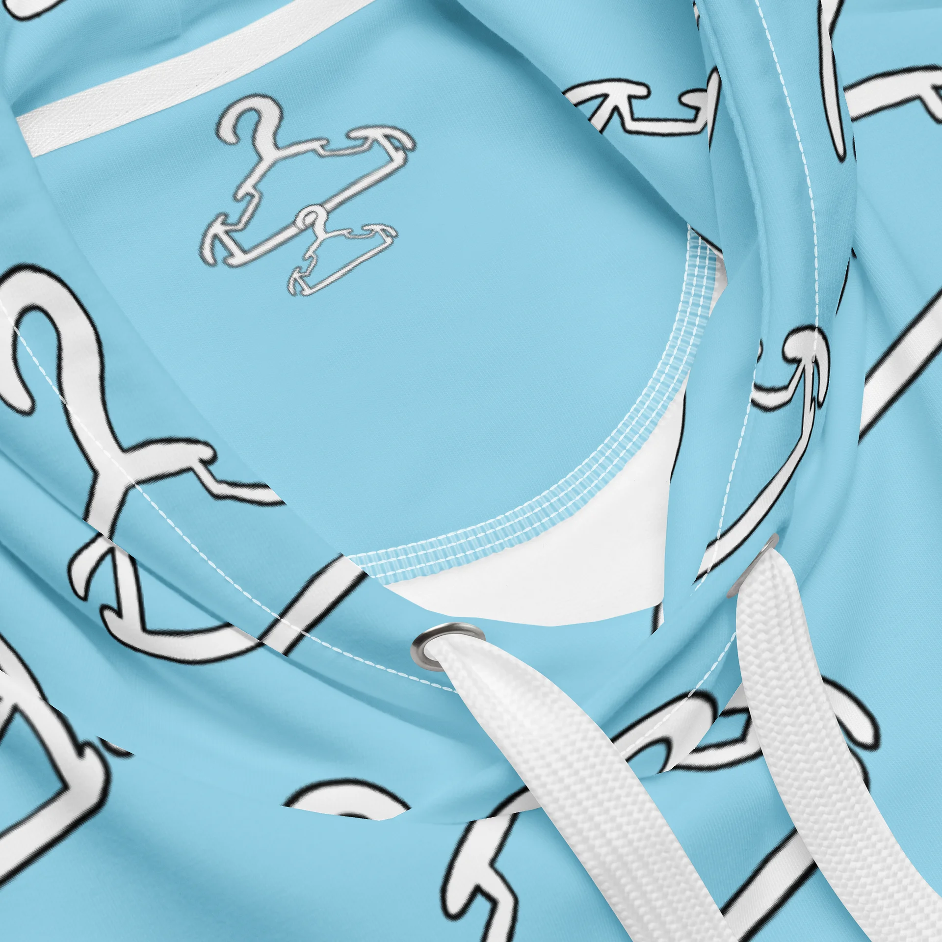 Hanger Hoodie Blue product image (4)