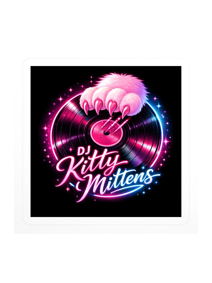 KITTY HAS KAWAII CLAWS - STICKER product image (3)