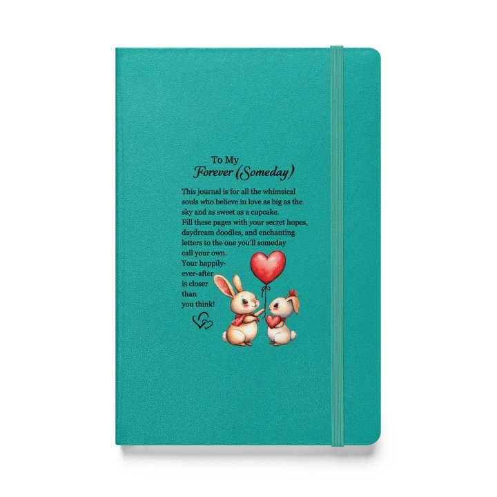 To My Forever ( Someday) Blank Hardback Journal- a Gift for your Soulmate- a Gift for Your Future Soulmate/Partner product image (5)