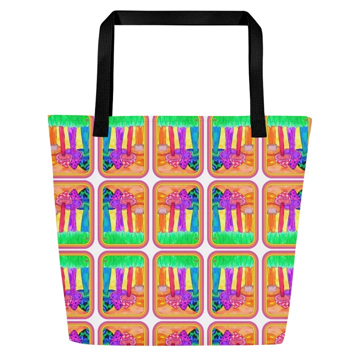 Mushroom Fantasy All-Over Print Tote Bag product image (1)