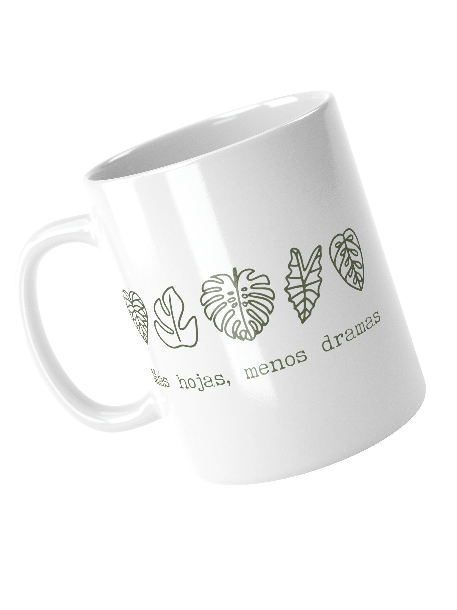 Taza Más Hojas Menos Dramas | Taza para Amantes de las Plantas | Regalo Original para Plant Lovers product image (5)