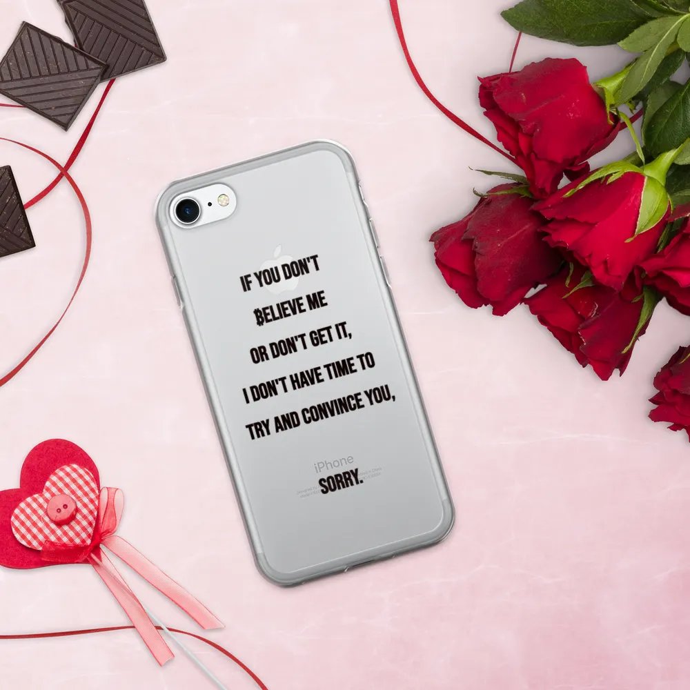 SATOSHI Quote - iPhone Clear Case product image (8)