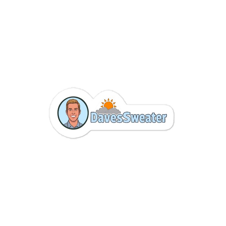 Dave's Sweater Sticker