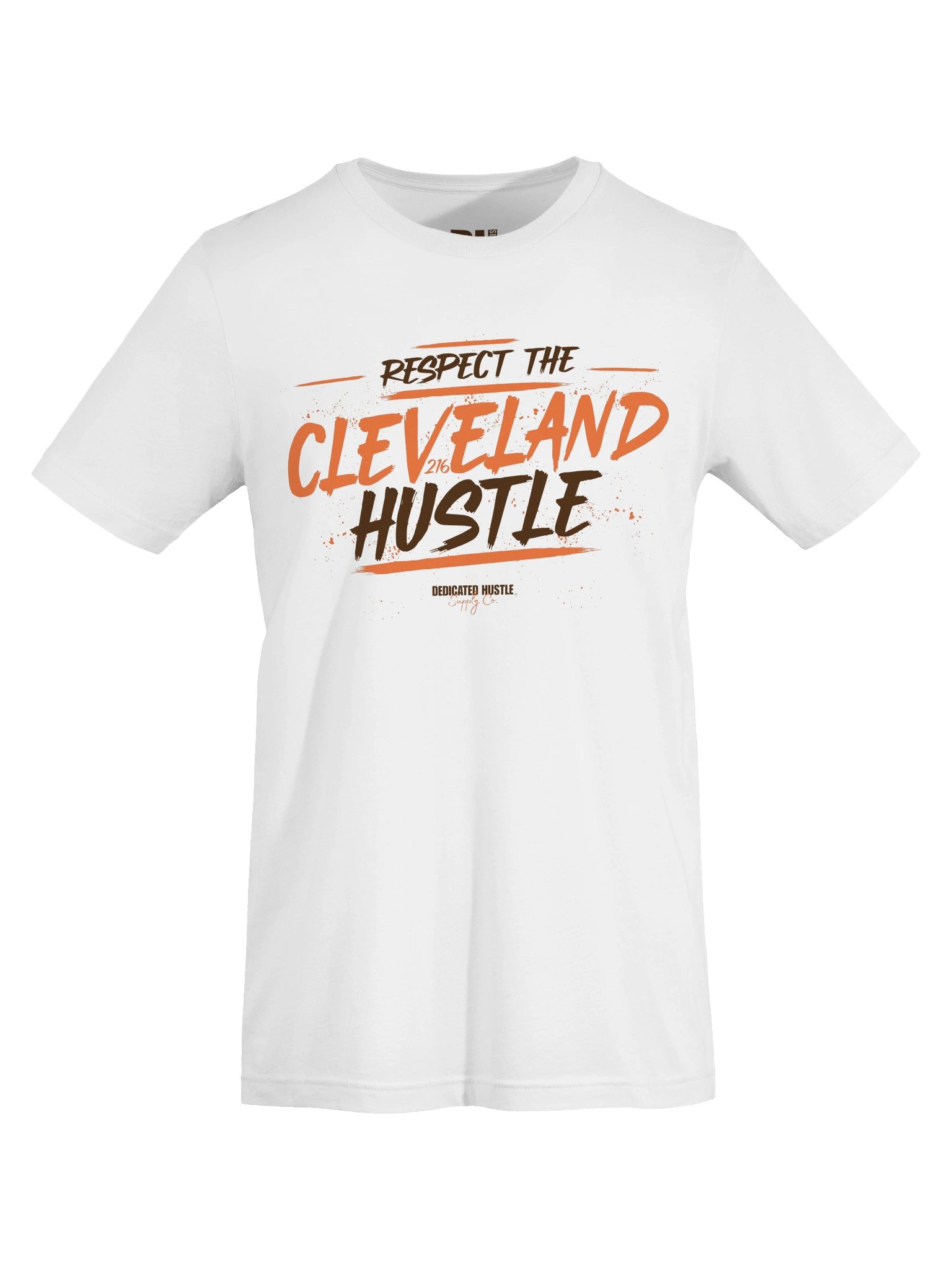 Respect The Cleveland Hustle - Street Edition Tee | White product image (5)