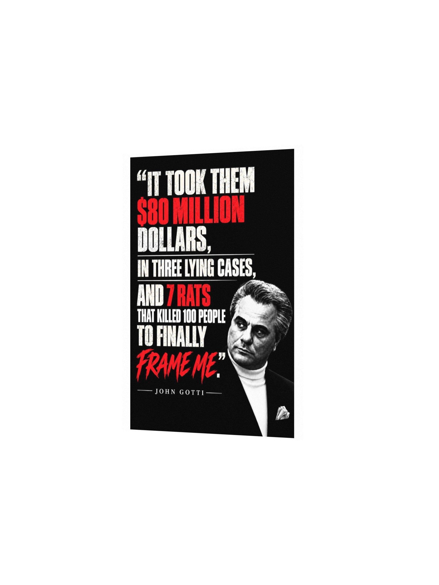 The Angel Gotti Show - 7 Rats Poster product image (10)