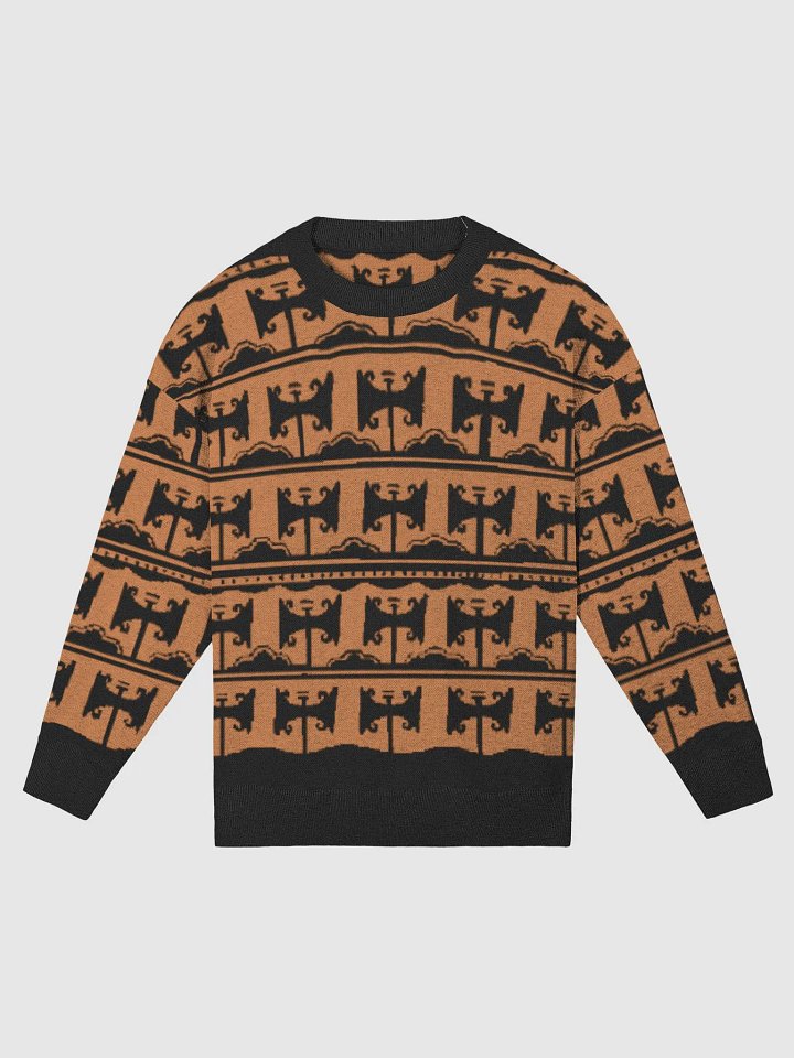 Minoan Labrys Jumper - orange product image (1)
