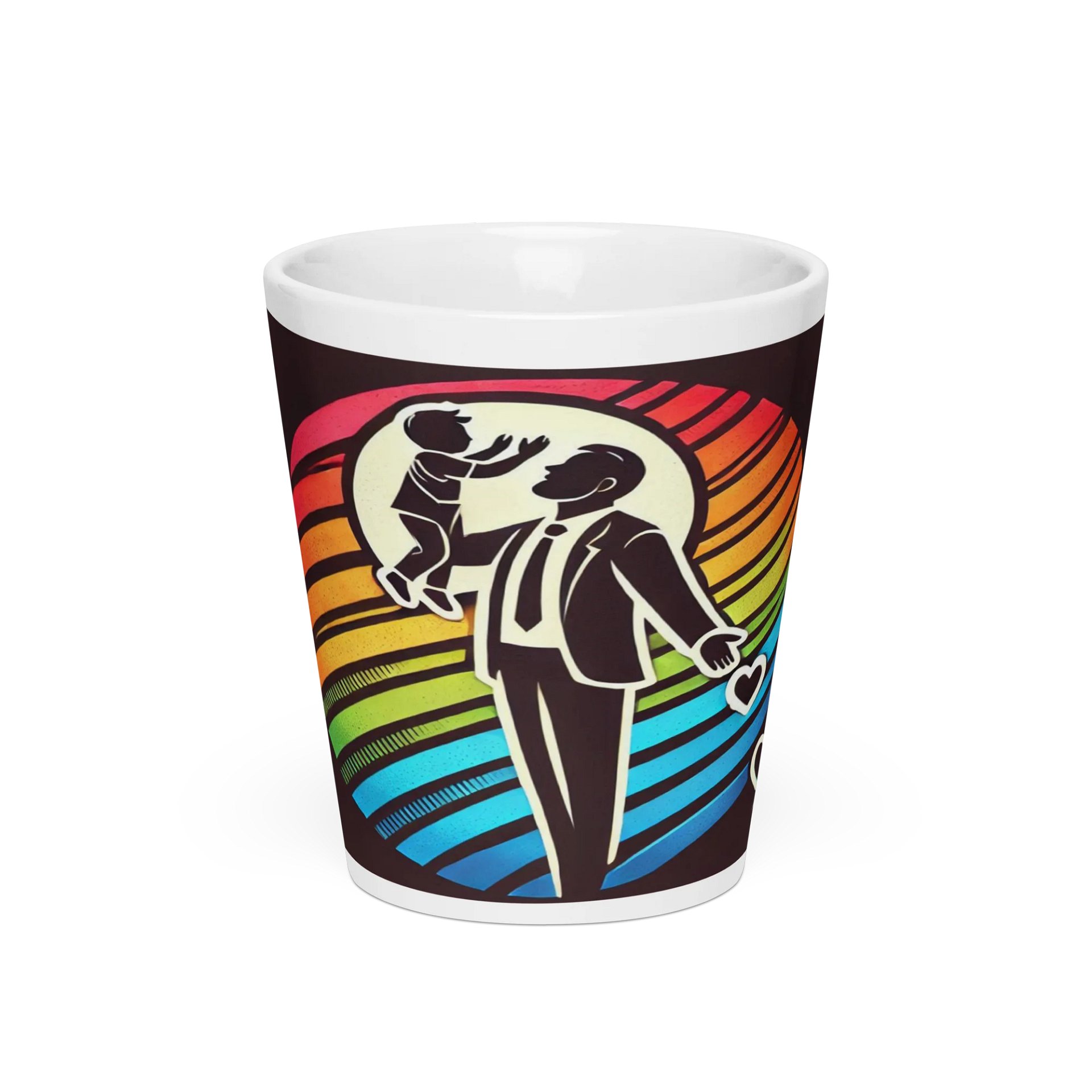 Rainbow Love Latte Mug product image (3)