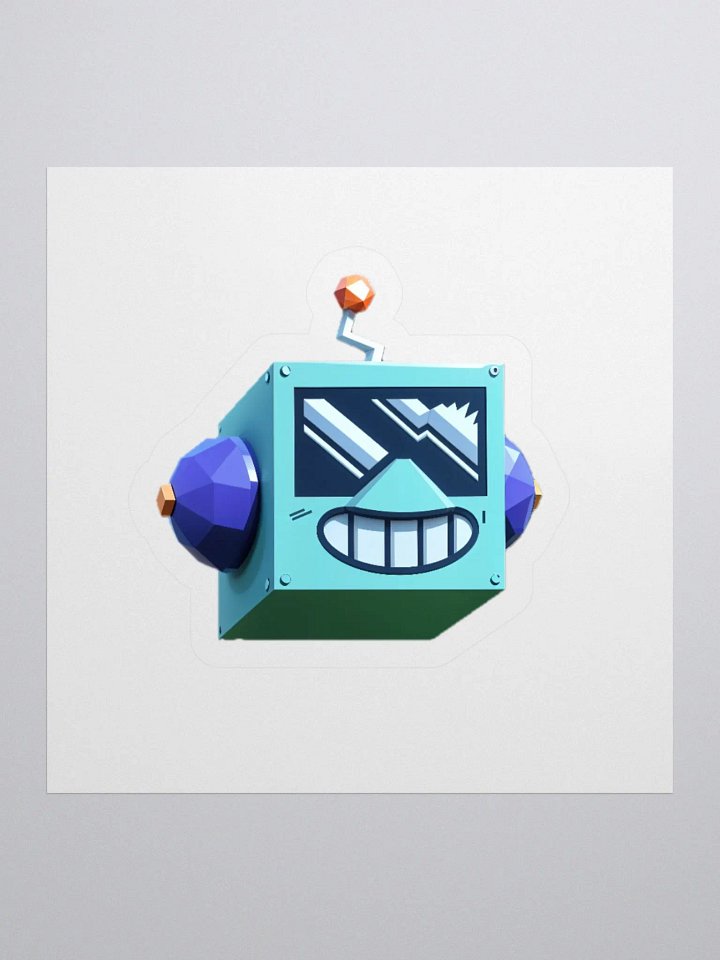 Robot Bobby Sticker product image (1)
