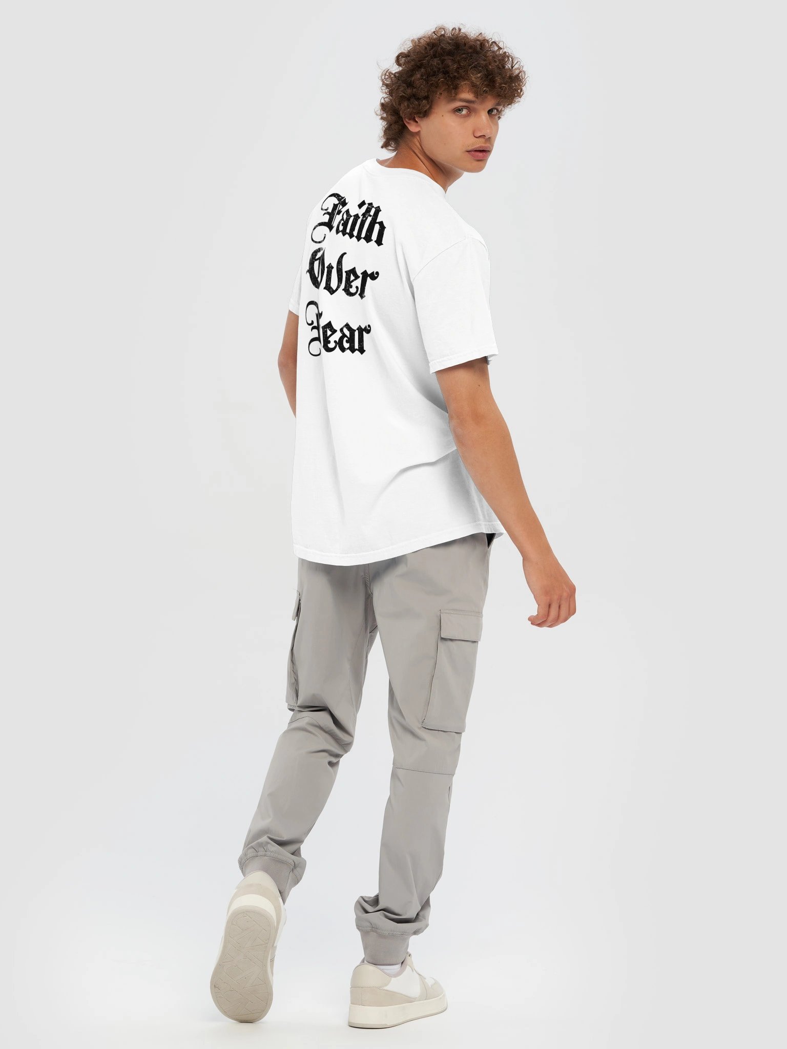 V4RSITY Faith Over Fear Tee (White) product image (8)
