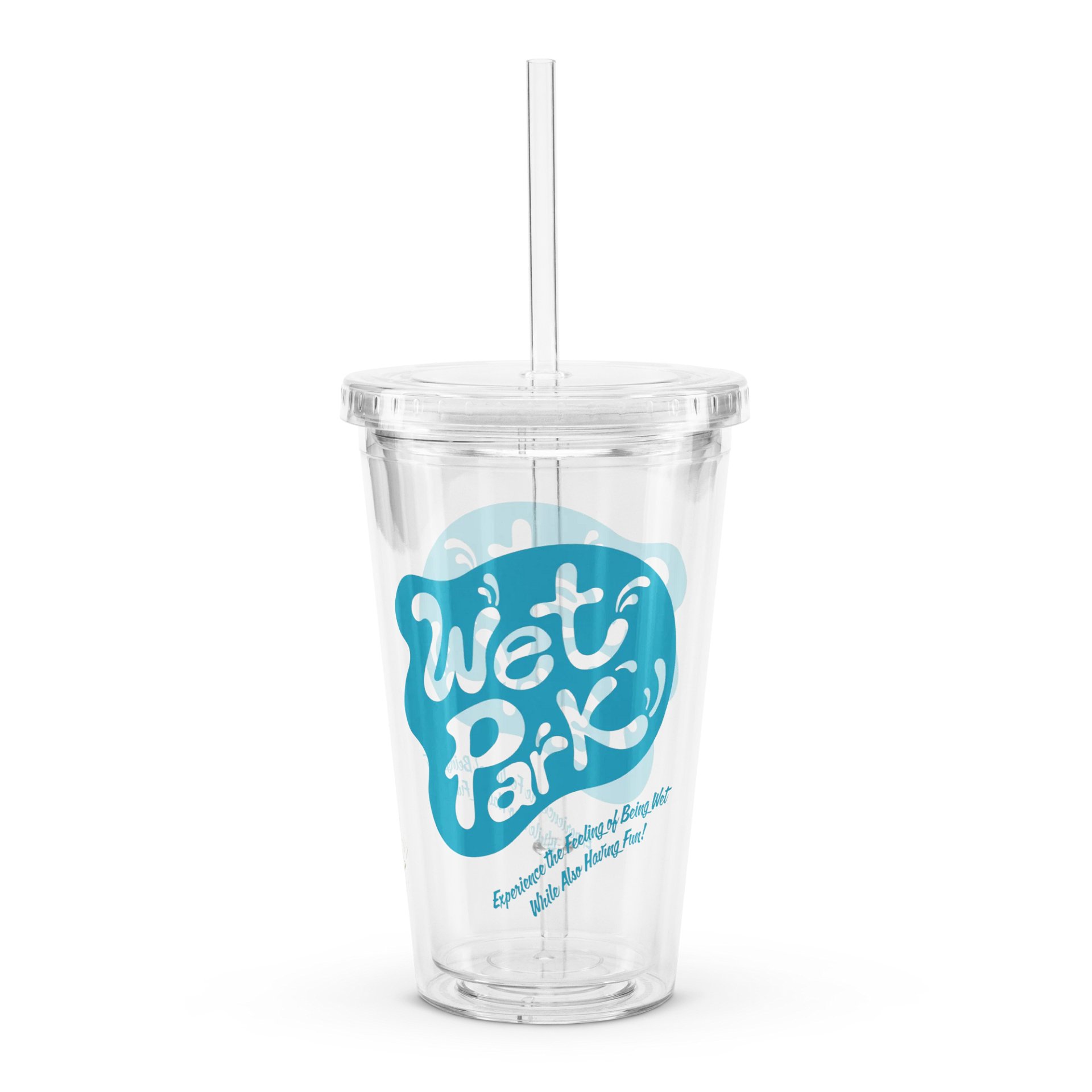 Wet Park Clear Tumbler with Straw product image (4)