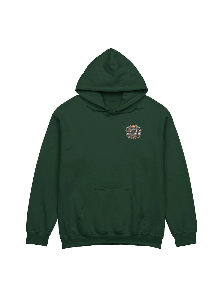 Red Cursive Typography Classic Hoodie product image (5)