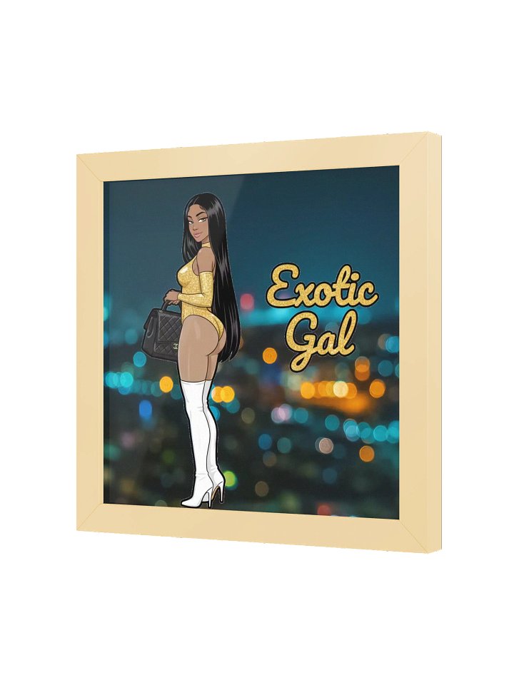 Exotic Gal Framed Poster product image (9)