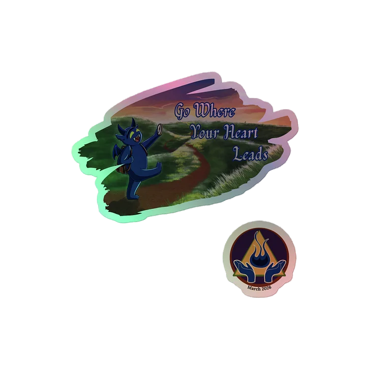 2026 Birthday Bash Holographic Sticker Pack product image (2)