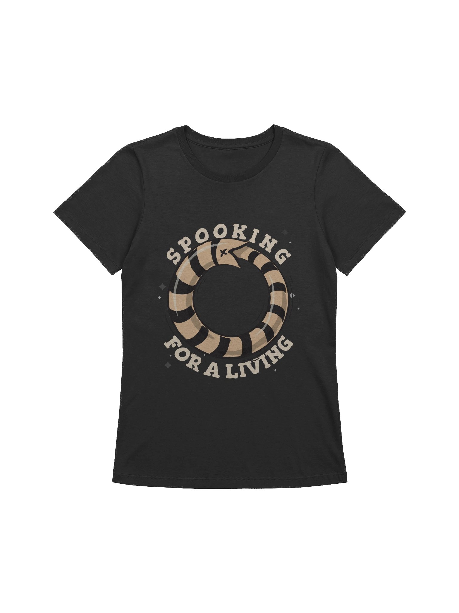 [UM Designs] Spooking For A Living - Women's Graphic Tee product image (1)