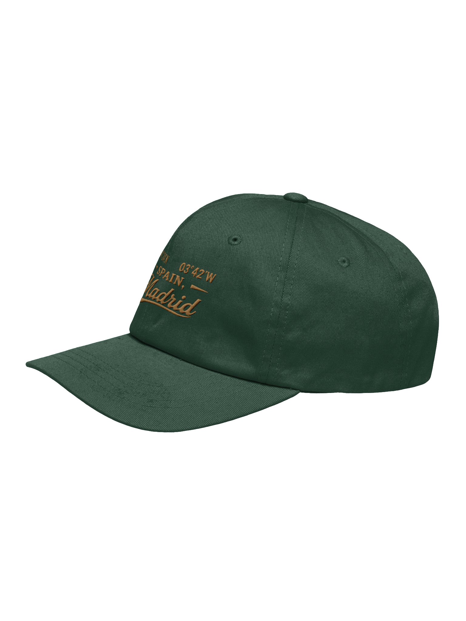 Madrid Spain Coordinates Dad Hat – Travel Cap product image (9)