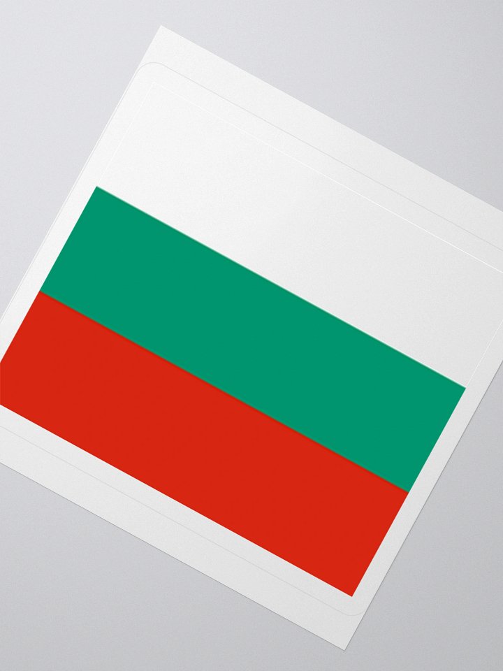 Exclusive Bulgaria Flag Kiss-Cut Stickers - High-Quality Vinyl, Multiple Sizes product image (4)