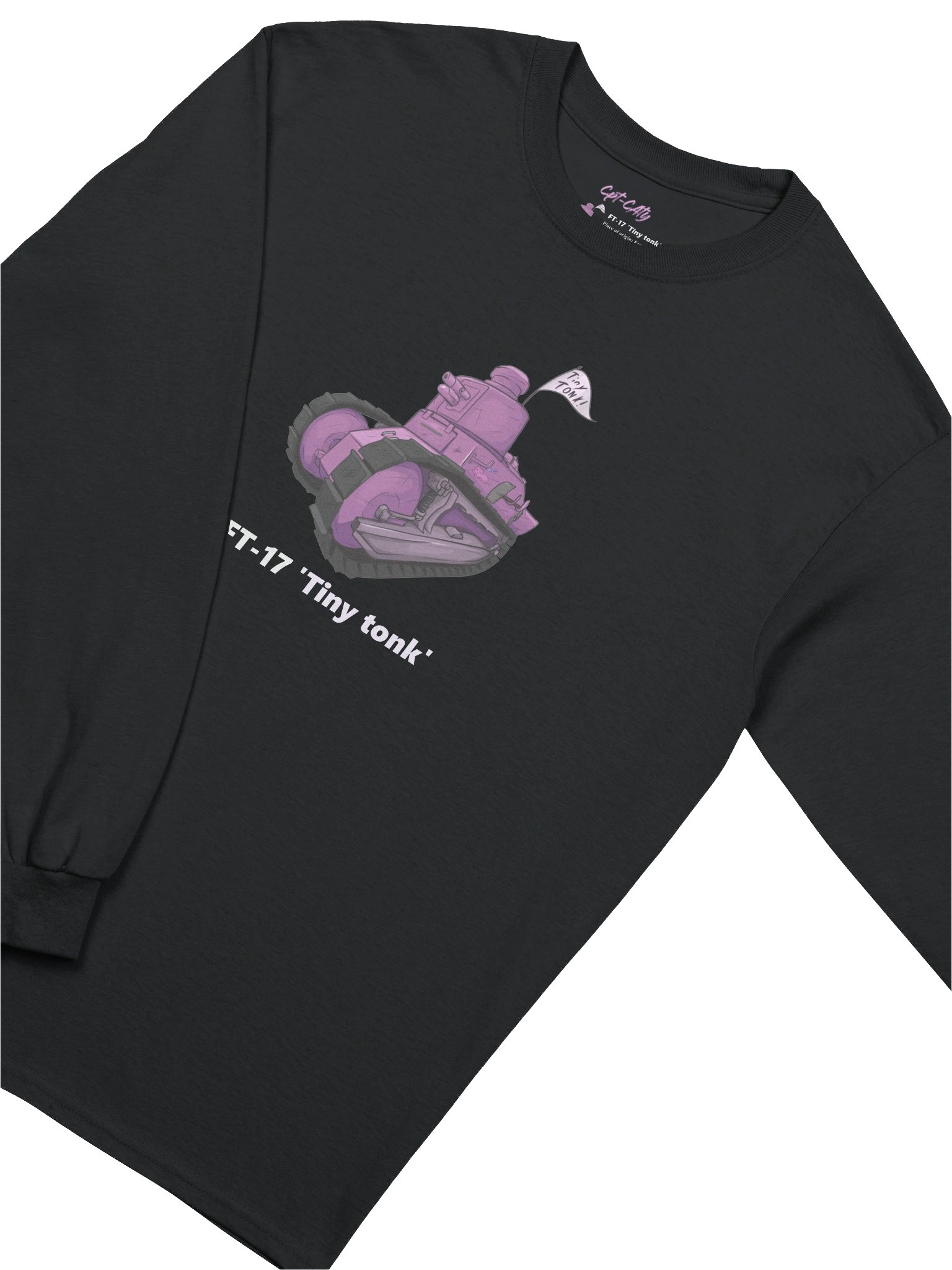 'Tiny tonk' Long Sleeve T-Shirt product image (14)