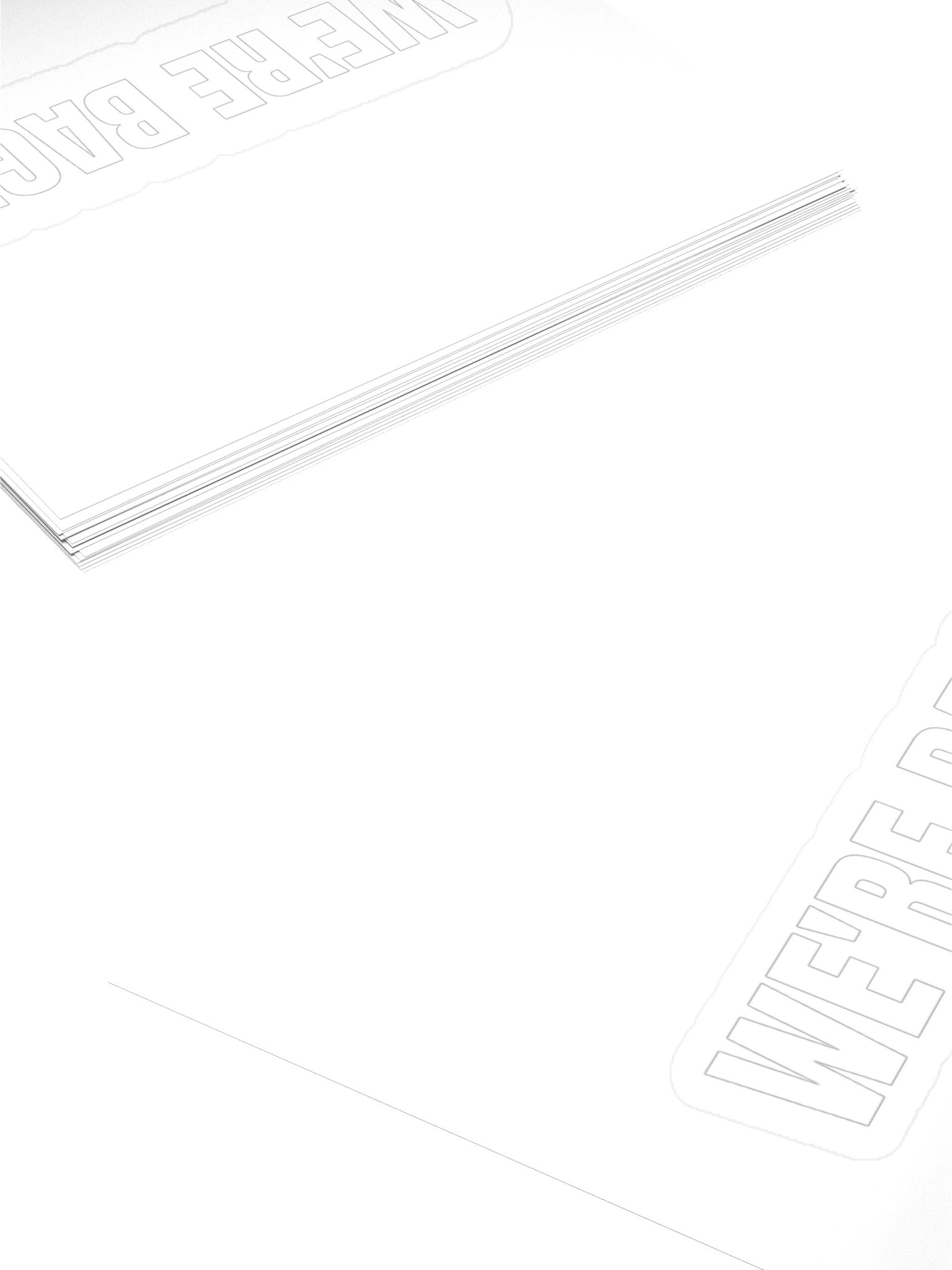 STICKER - WE'RE BACK product image (4)