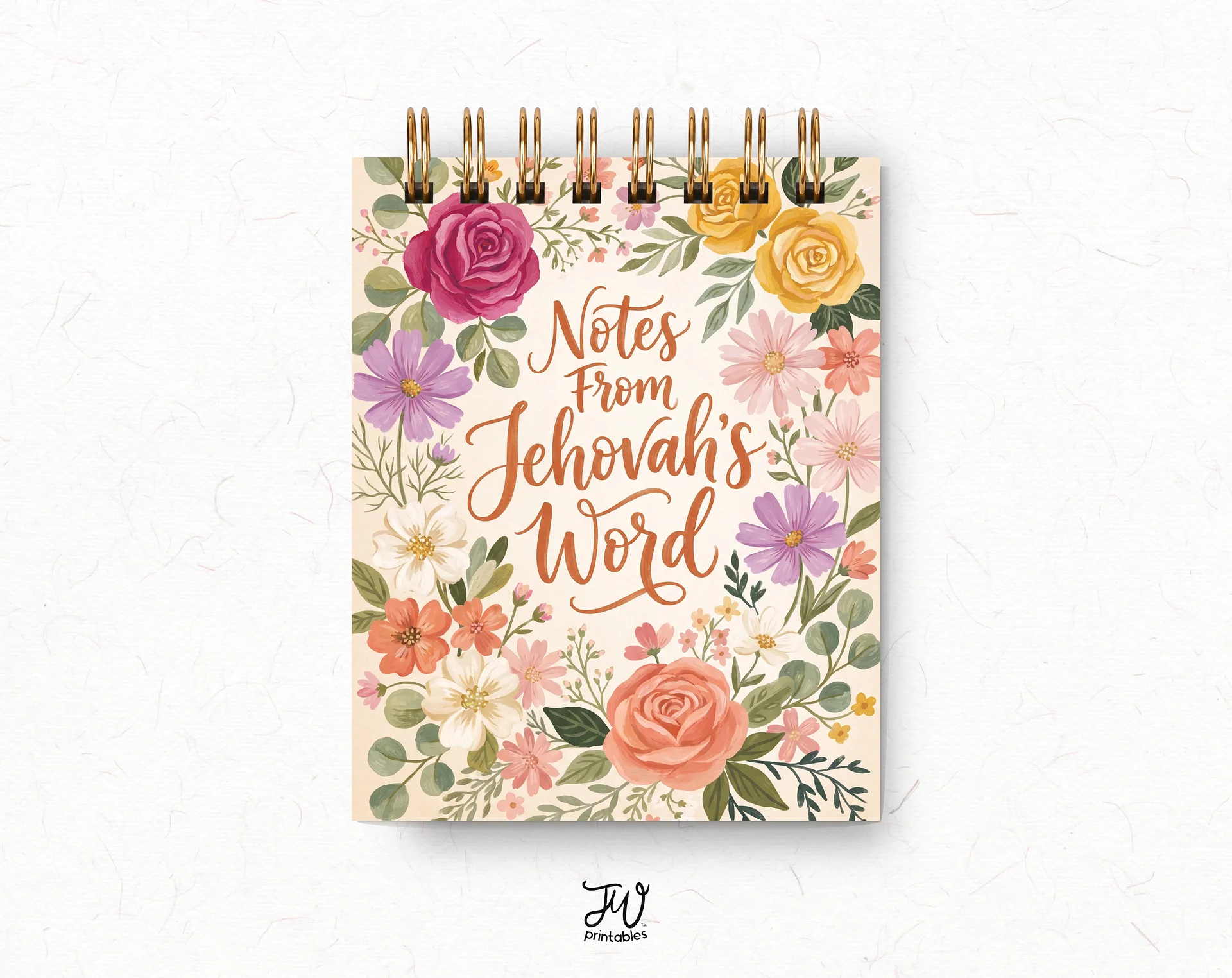 Notes From Jehovah's Word Mini Jotter Notebook product image (1)