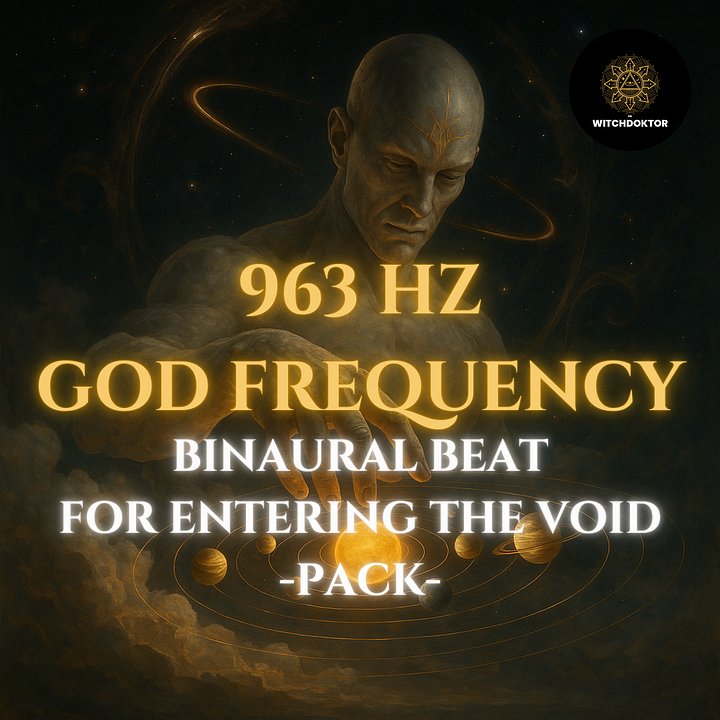 963 Hz God Frequency — Binaural Beat for Entering the Void (2 PACK) product image (1)