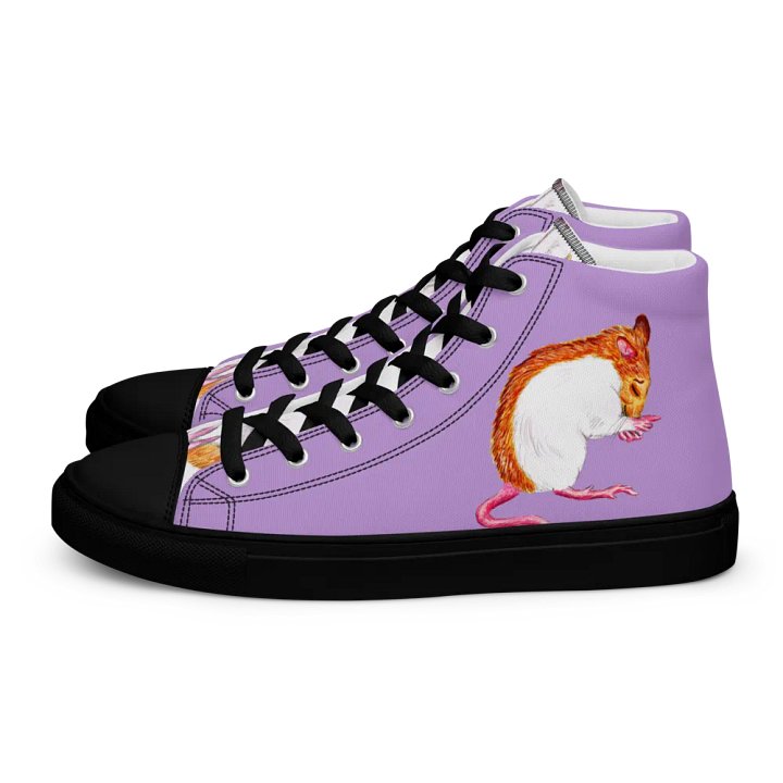 Laughing rat High top canvas shoes (womens) product image (1)