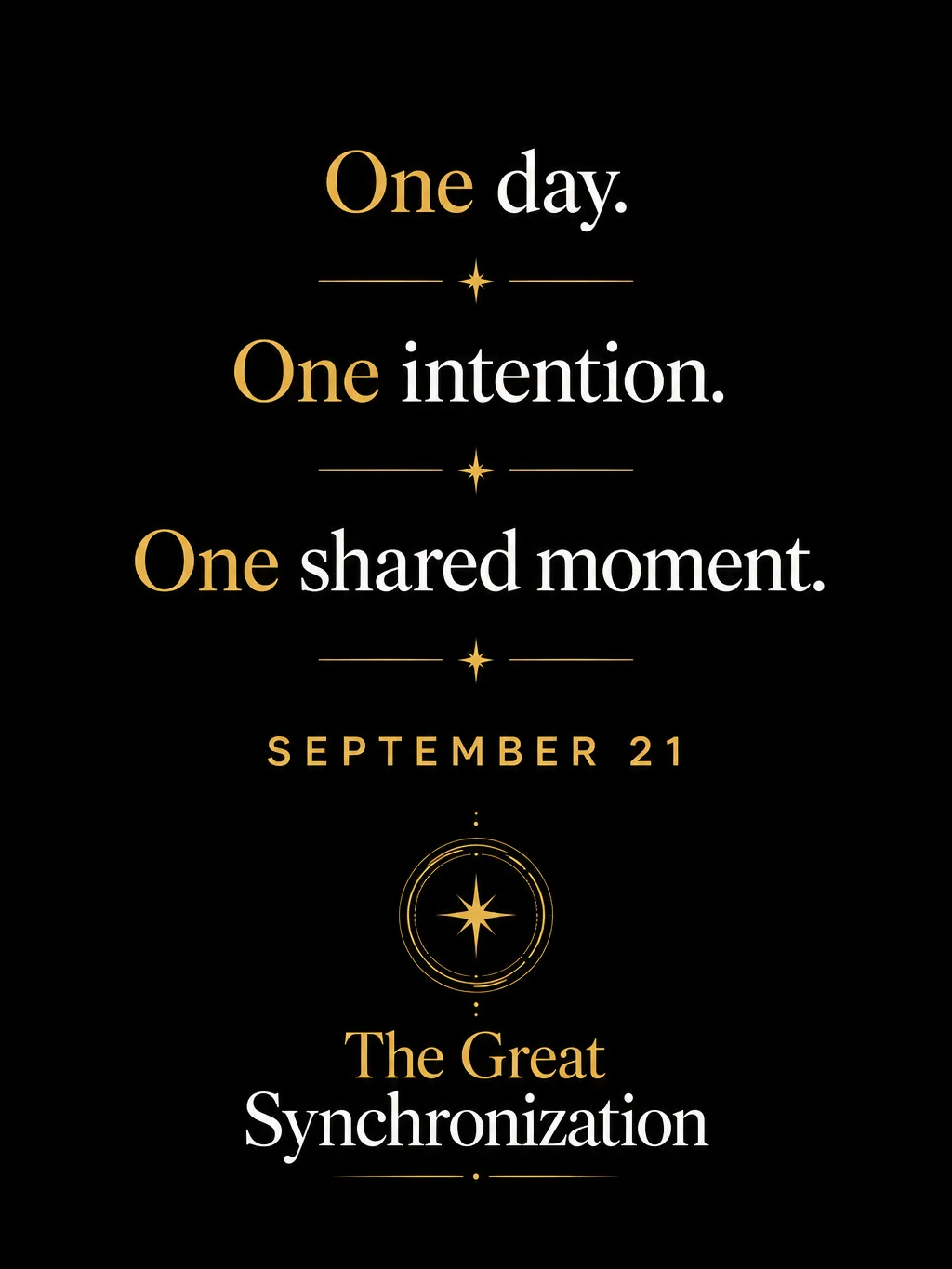 THE GREAT SYNCHRONIZATION product image (2)