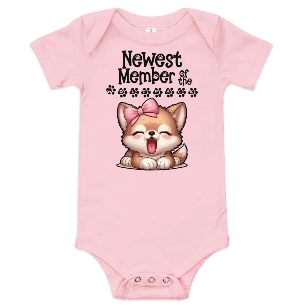 Baby Girl Wolfpack Onesie product image (1)
