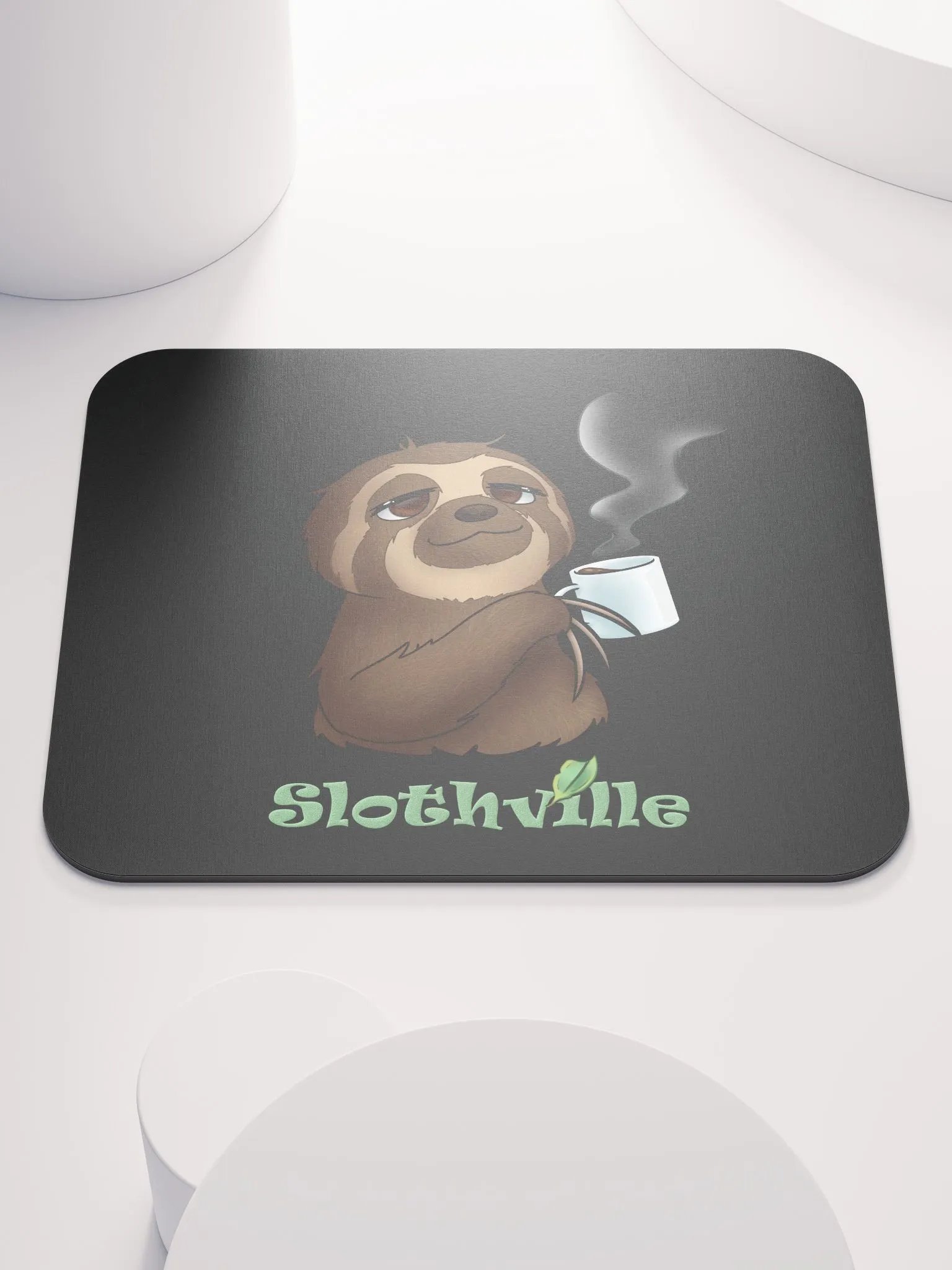 Slothville Steamer Mouse Pad product image (6)